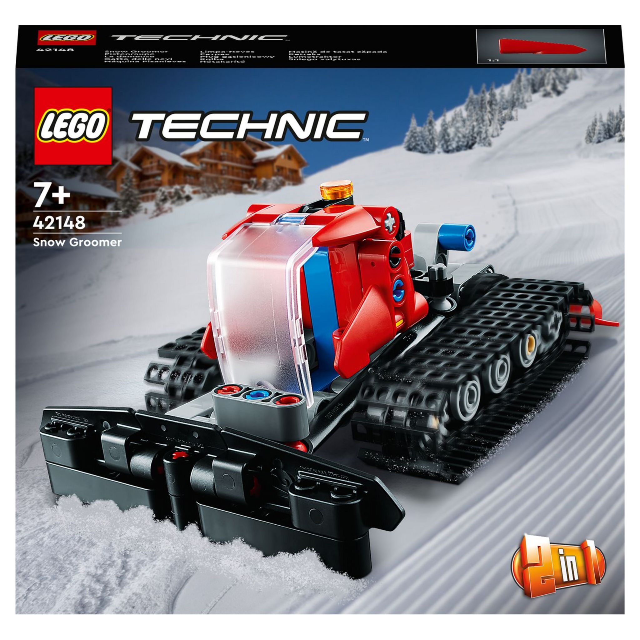 LEGO Technic 42167 pas cher, Mack LR Electric Camion poubelle