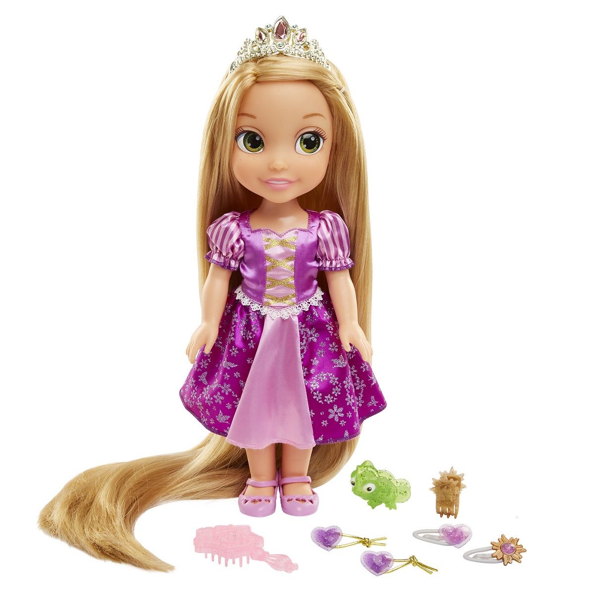 JAKKS PACIFIC Poupee 38 cm longue chevelure accessoires Disney Princesse Raiponce pas cher Auchan