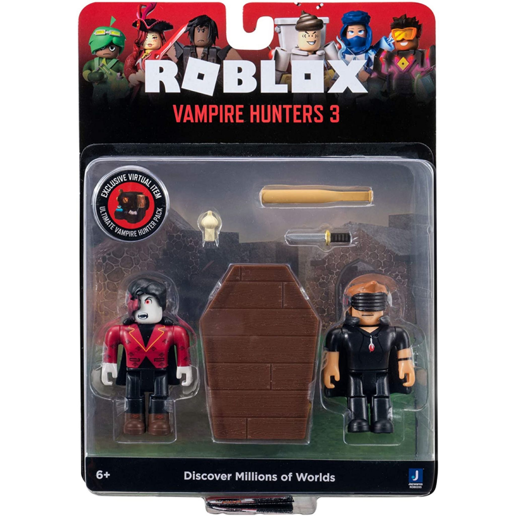 JAZWARES Pack 2 Figurines Roblox Game pas cher 