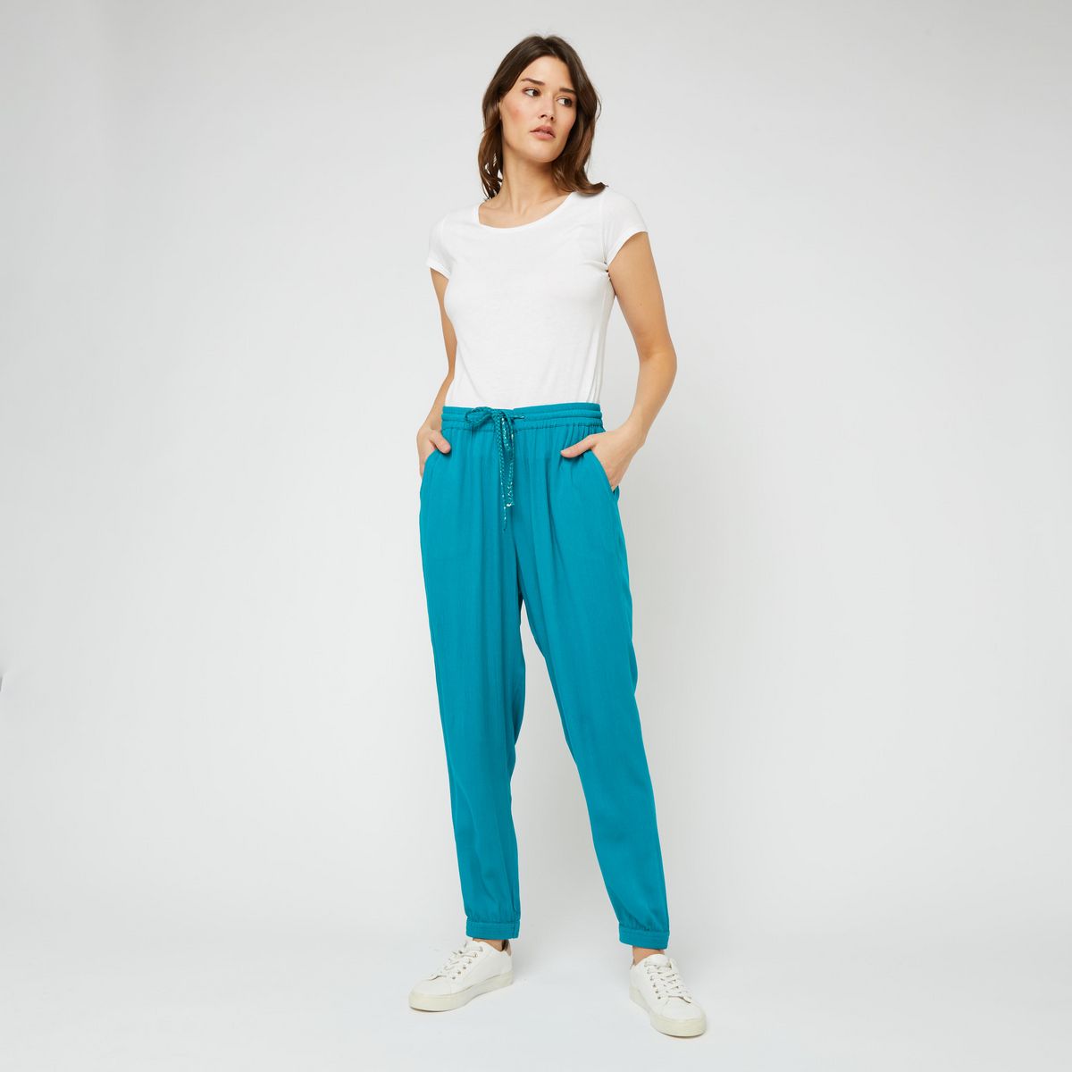 INEXTENSO Pantalon Vert femme