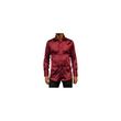 Kebello Chemise en satinHomme Bordeaux. Coloris disponibles : Rouge
