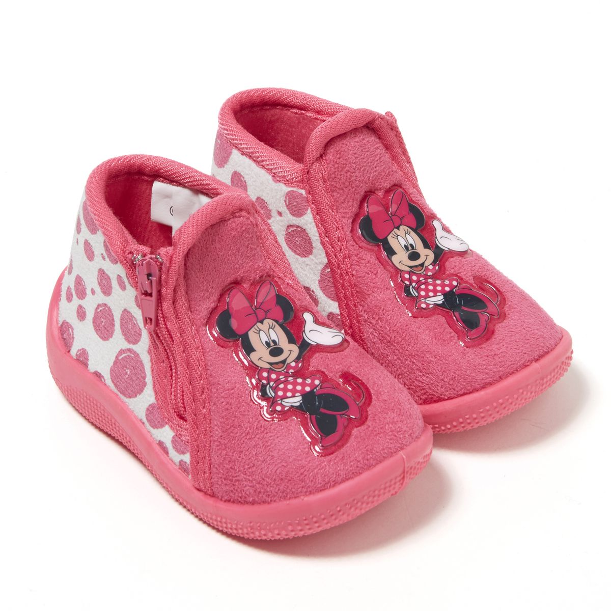 MINNIE Chaussons zipp s b b fille pas cher Auchan.fr