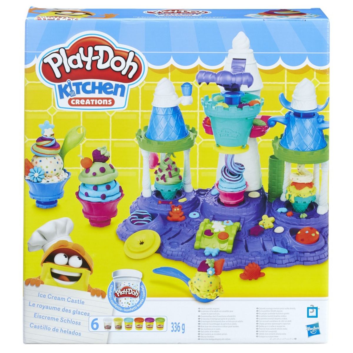 PLAY-DOH Kit Pâte à modeler - Le Royaume Des Glaces pas cher