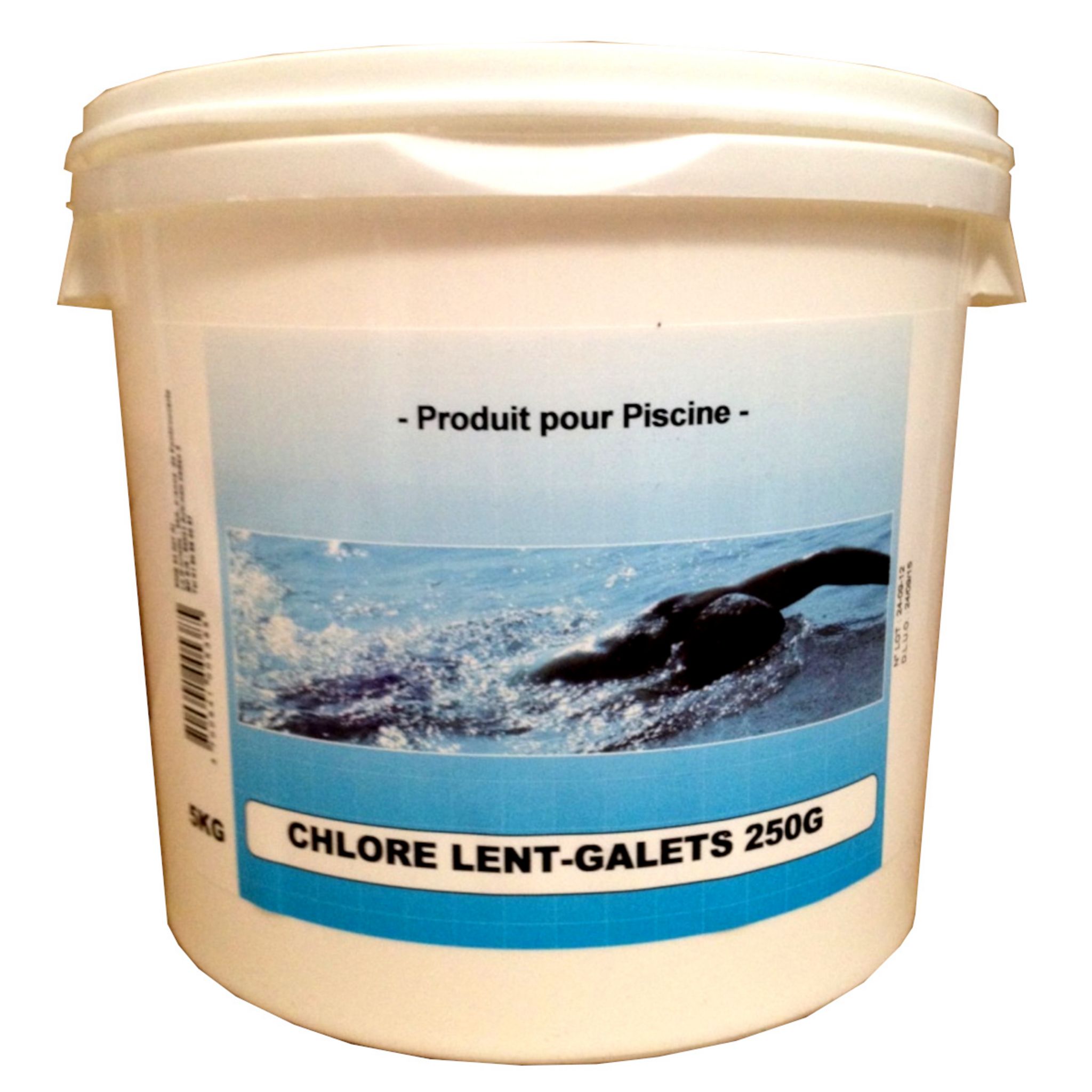 Chlore lent en galet de 250gr - 1kg