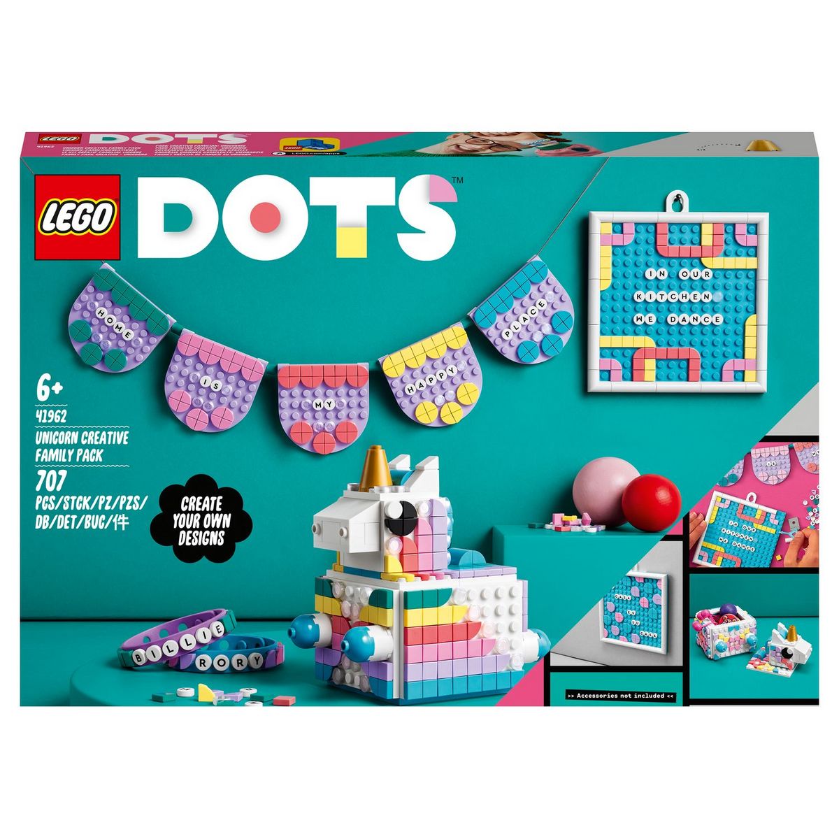 Lego - LEGO 41940 DOTS Porte-Clés Licorne Original, Kit de Loisirs  créatifs, Jouet de Construction de Licorne pour Enfants des 6 Ans - Briques  et blocs - Rue du Commerce