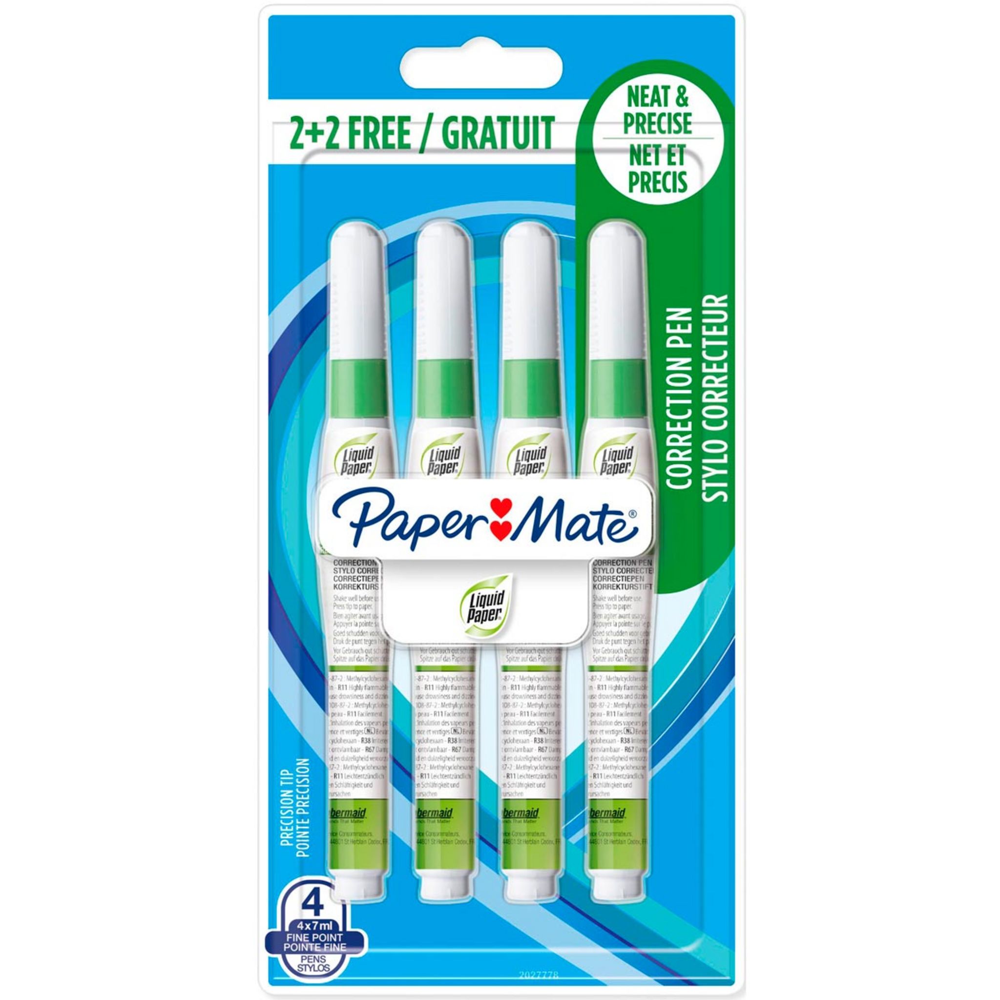 Paper Mate - Stylo correcteur - 7ml Pas Cher