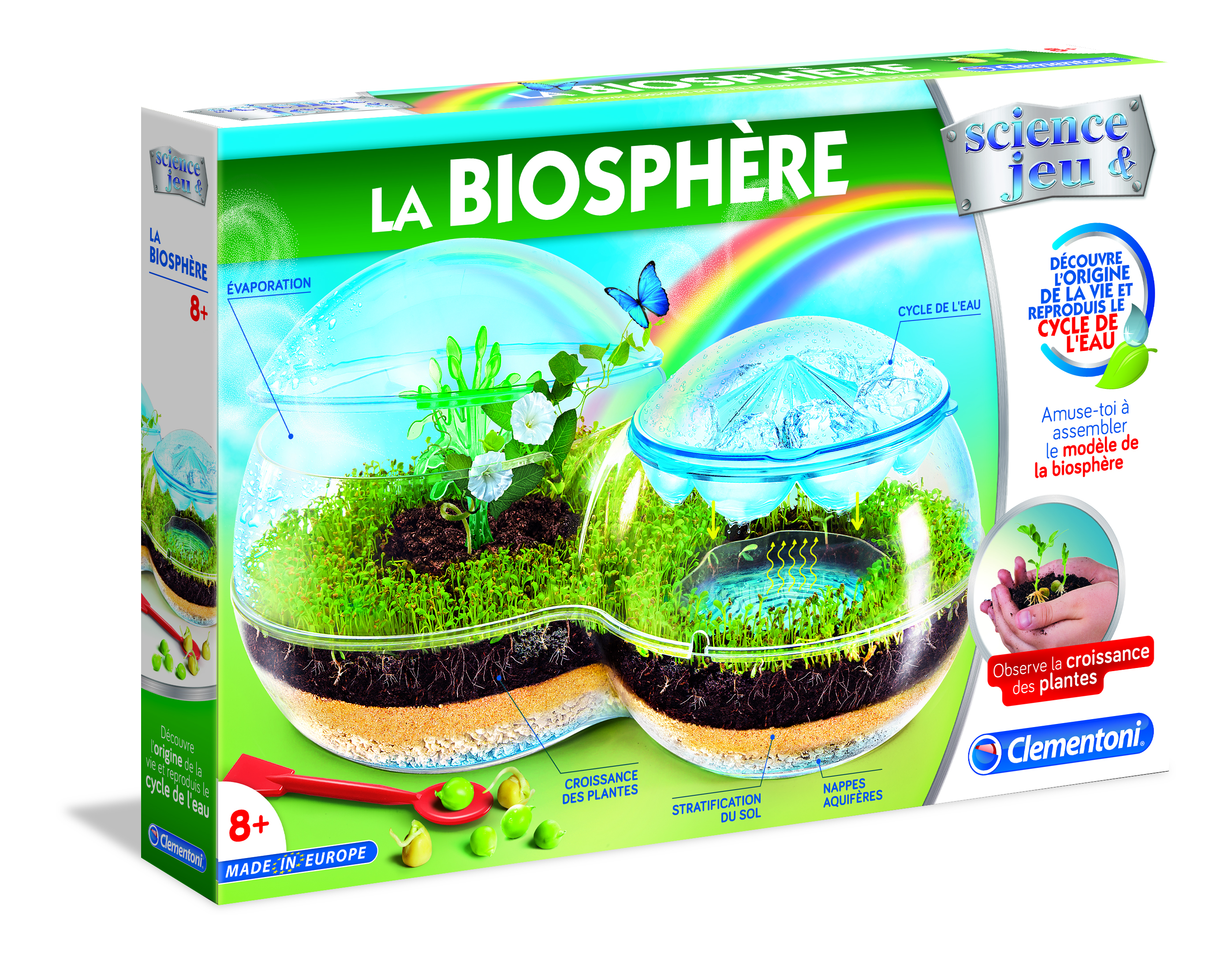 Coffret scientifique Clementoni Les plus grandes expériences de la Science  - Jeu de sciences et d'expérience - Achat & prix