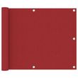Ecran de balcon Rouge 75x400 cm Tissu Oxford