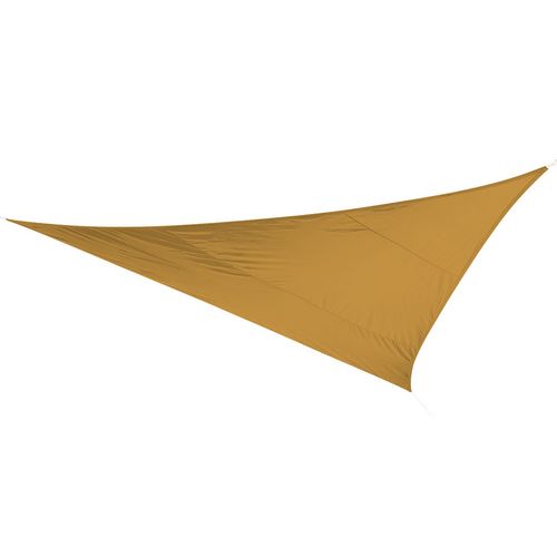 Voile d'ombrage triangulaire 3X3X3M Ocre