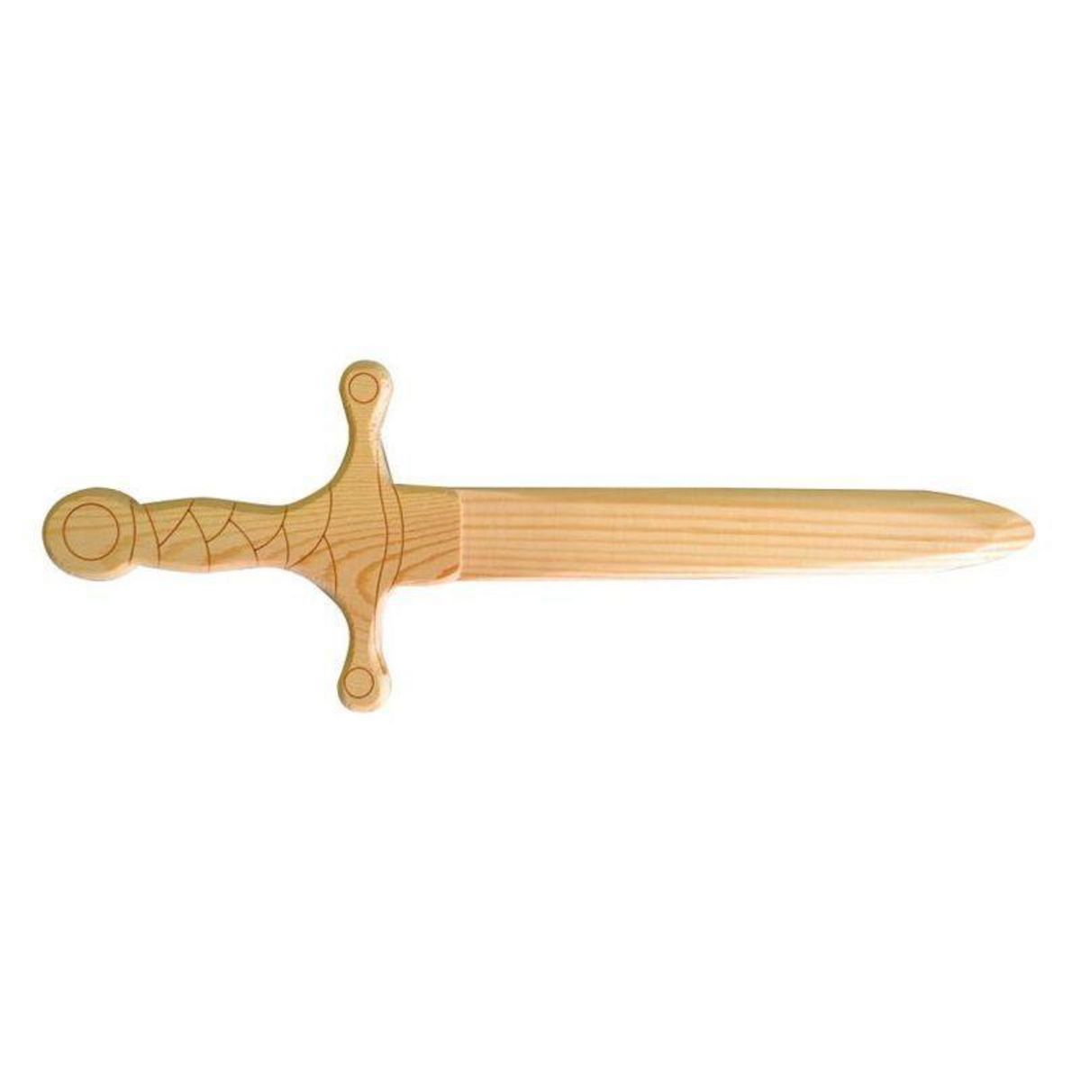 Artemio Dague de pirate en bois à décorer 25 cm
