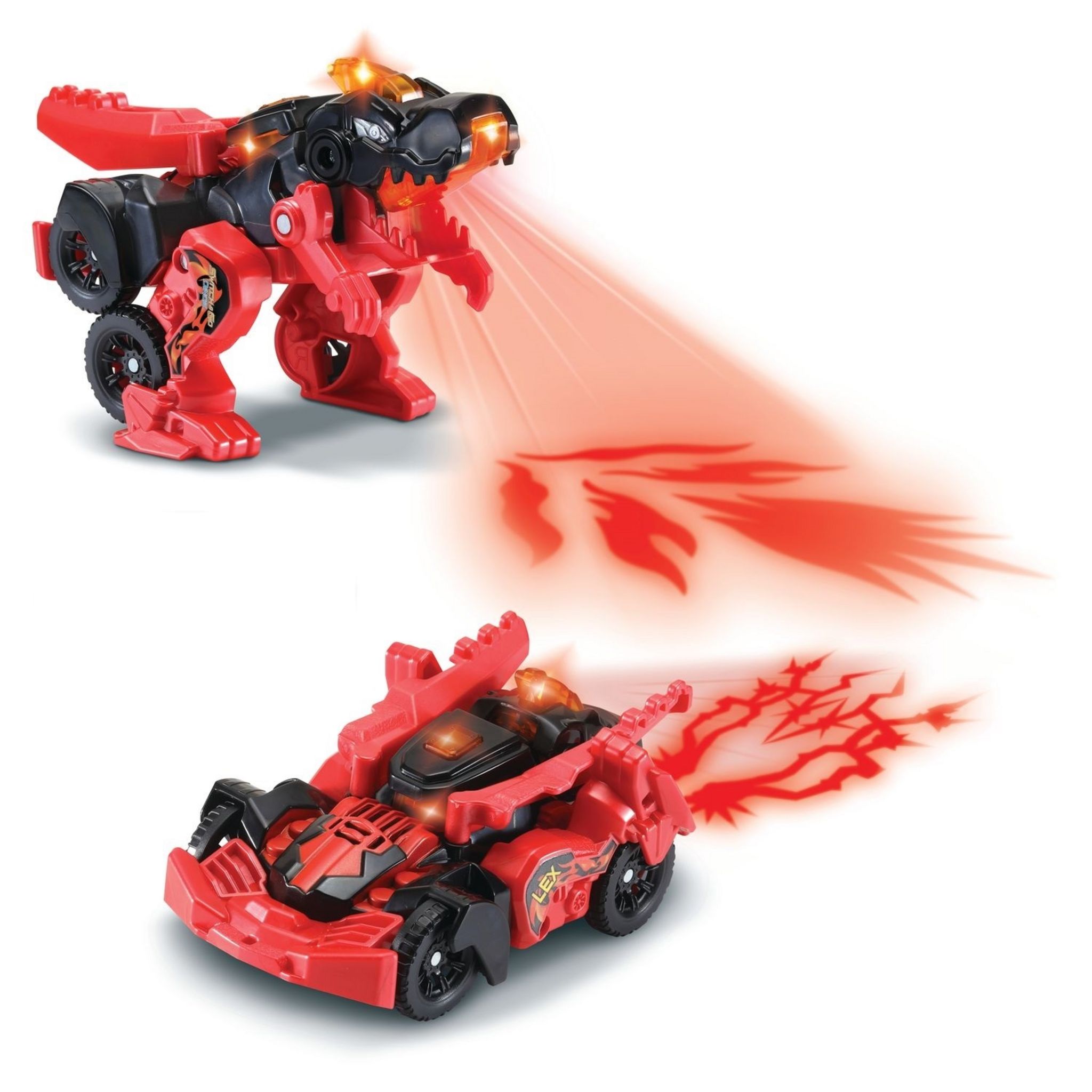 Switch & Go Dinos Fire - Furex, le super T-rex - Mini véhicules et