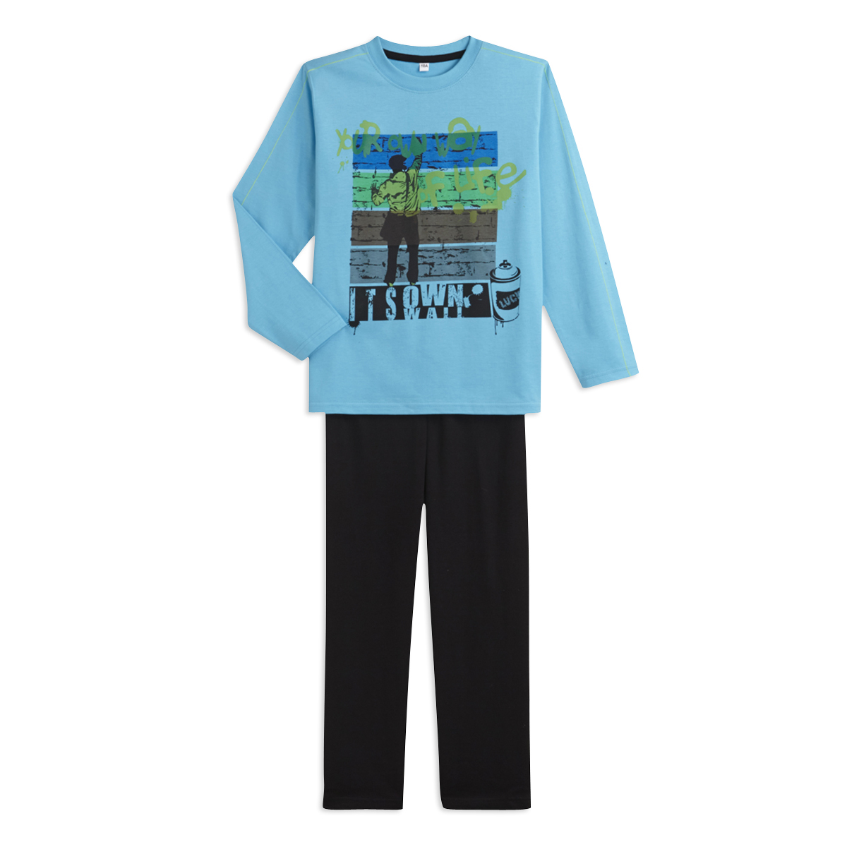 IN EXTENSO Pyjama garcon du 8 au 14 ans pas cher Auchan