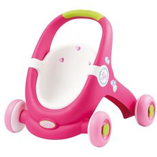 Smoby Poussette Baby Walker Minikiss Des 12 Mois Pas Cher A Prix Auchan