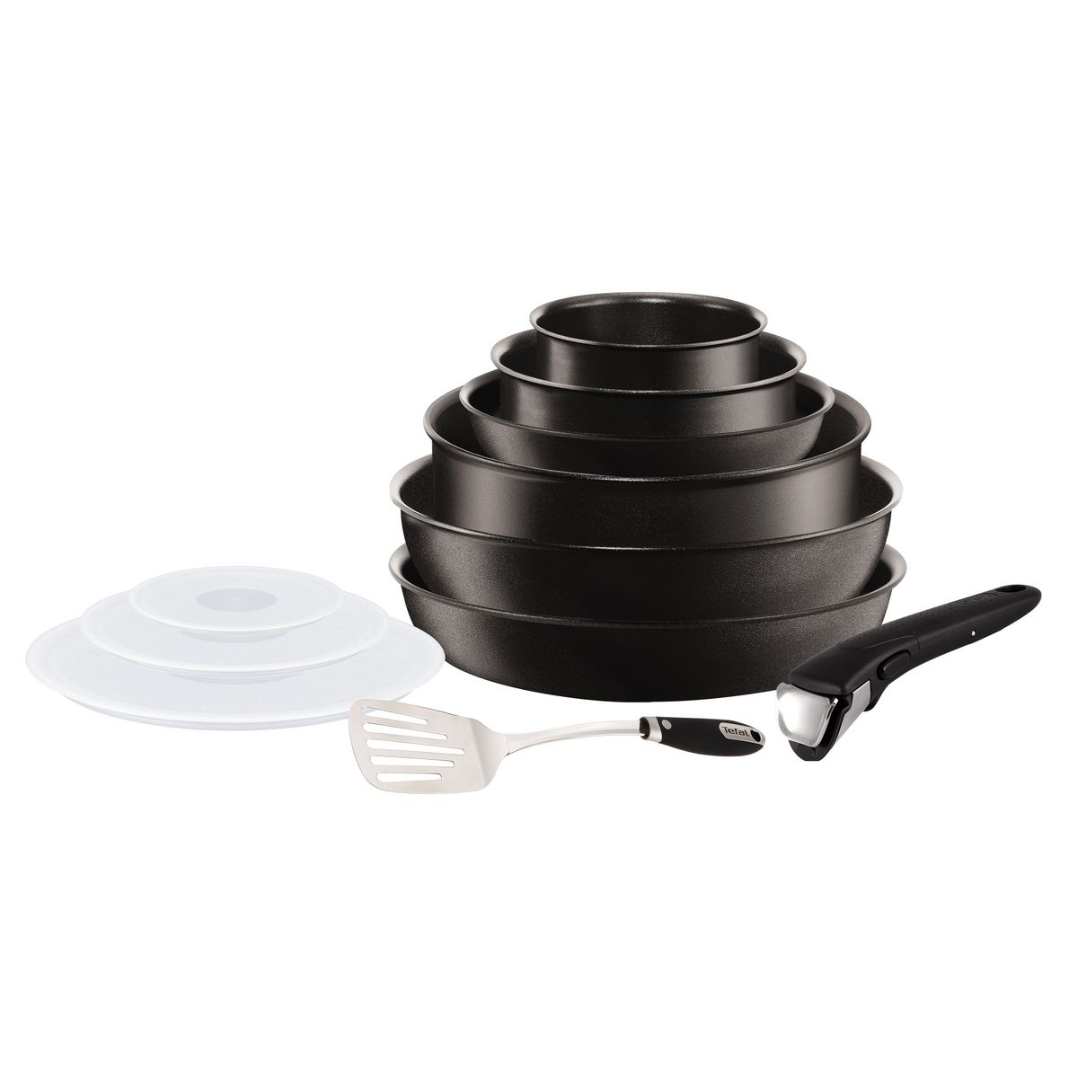 TEFAL L2149902 Ingenio Essential Batterie de cuisine 11 p, Tous