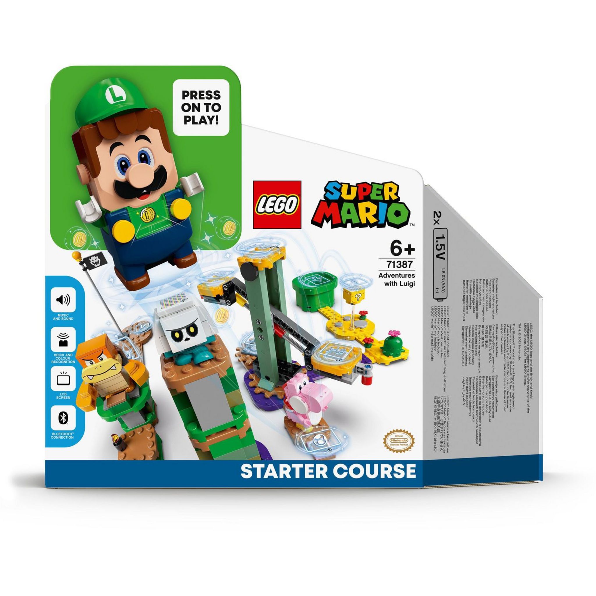 LEGO® Super Mario™ - un LEGO Bowser™ de 4,3 mètres sur le stand de