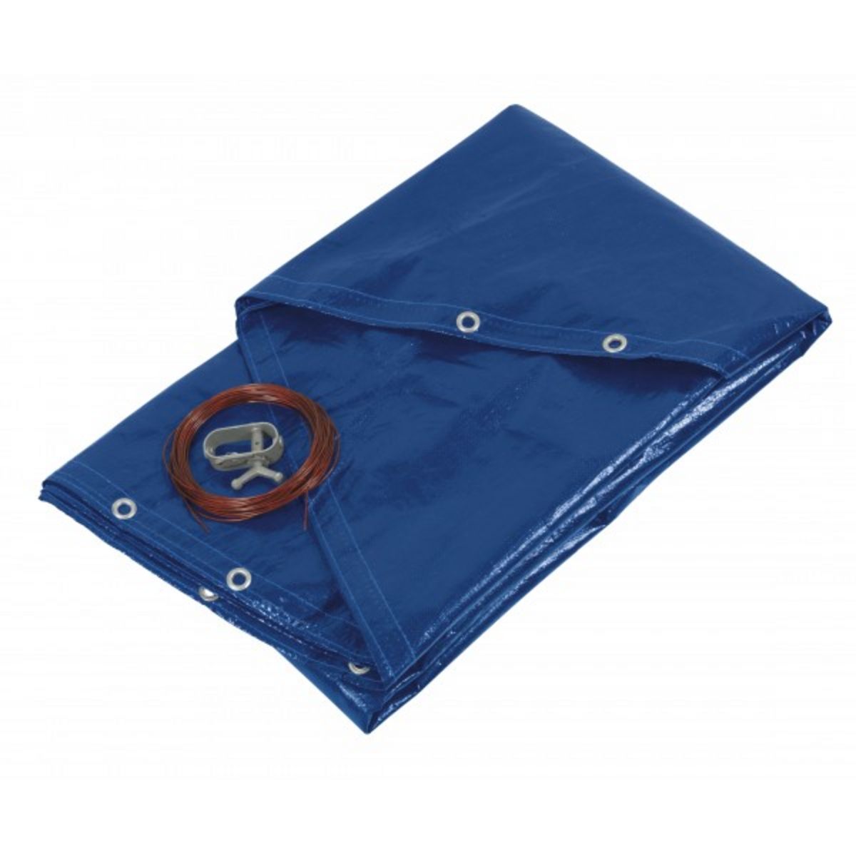 Ribitech Bâche de protection pour piscines rondes 620cm bleue - prbp140r62