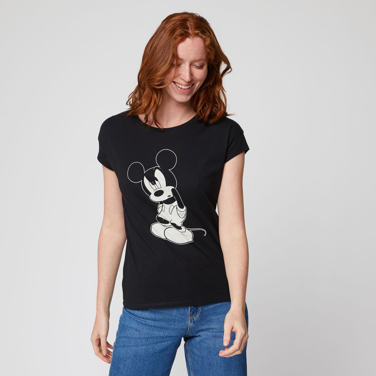 Tee shirt noir online femme