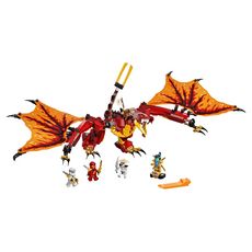 LEGO NINJAGO 71753 - L'attaque du dragon de feu 