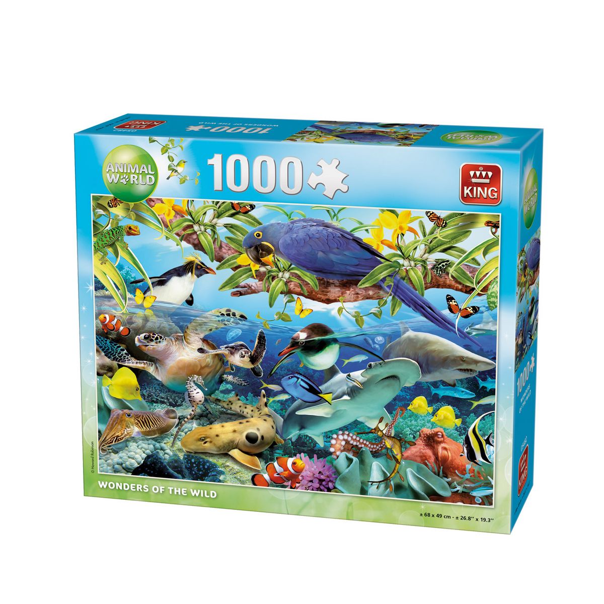 King Puzzles Puzzle 1000 pièces : Merveilles de la nature