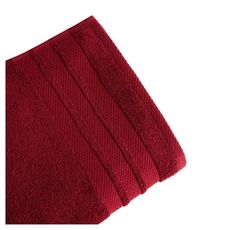 ACTUEL Drap de bain uni en coton 500gsm (Rouge )