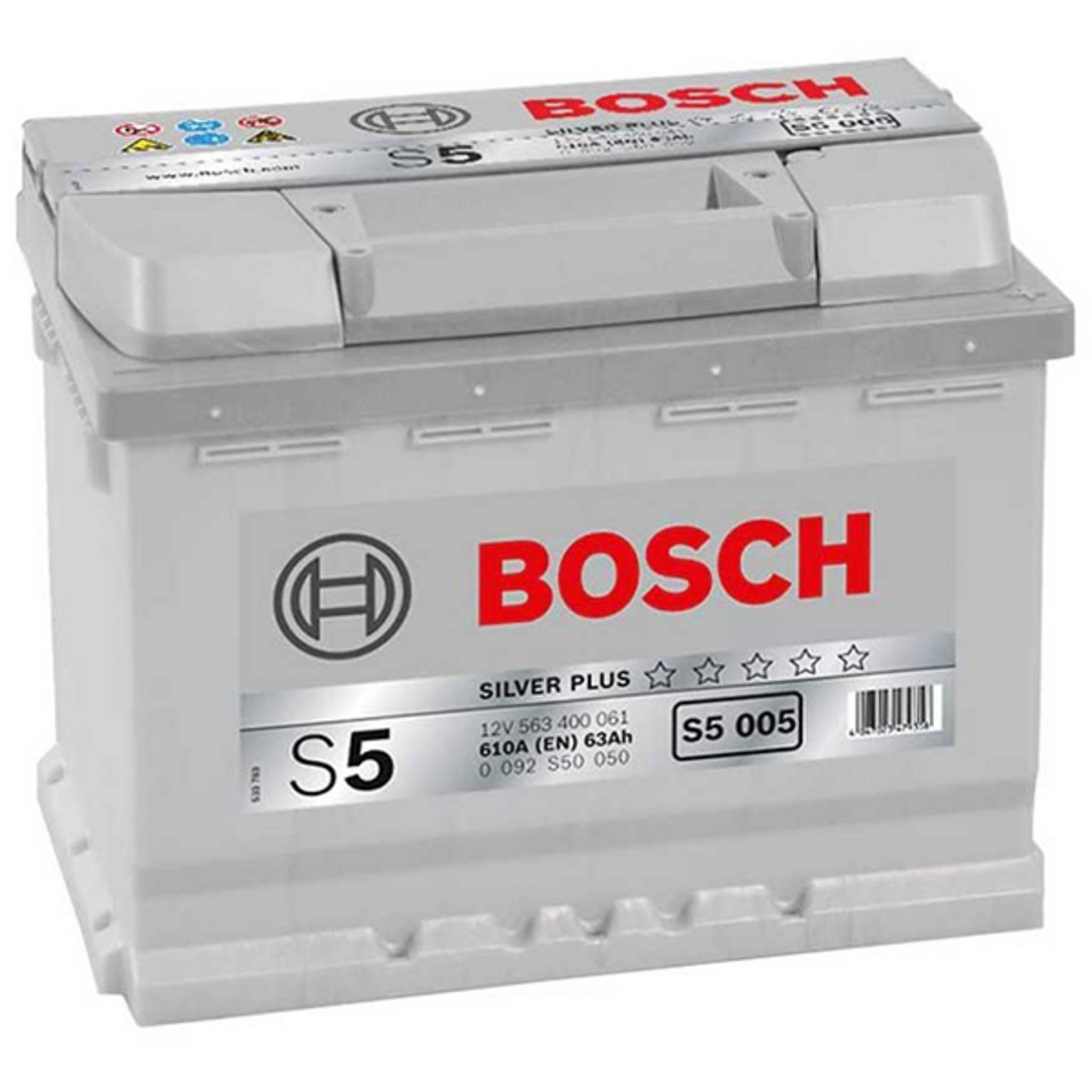  Bosch S5005 - Batterie Auto - 63A/h - 610A