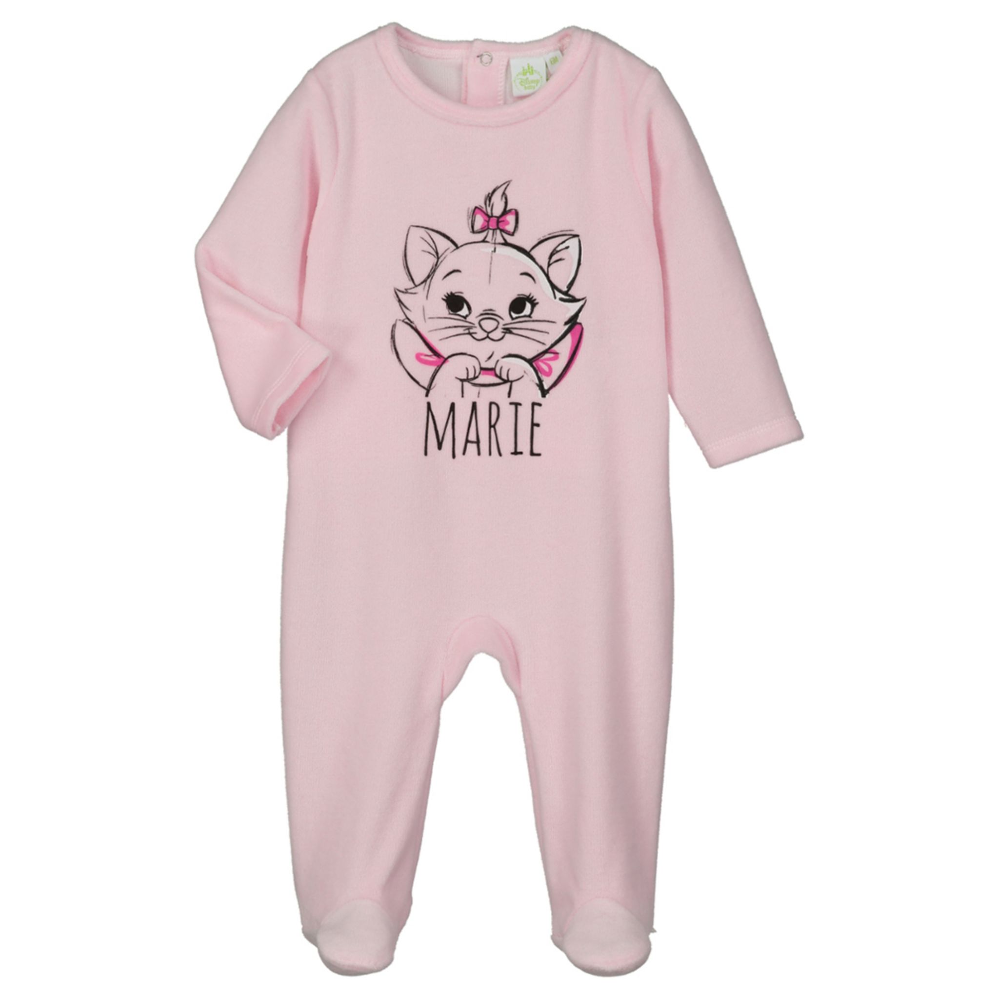 ARISTOCHAT Pyjama velours b b fille pas cher Auchan.fr