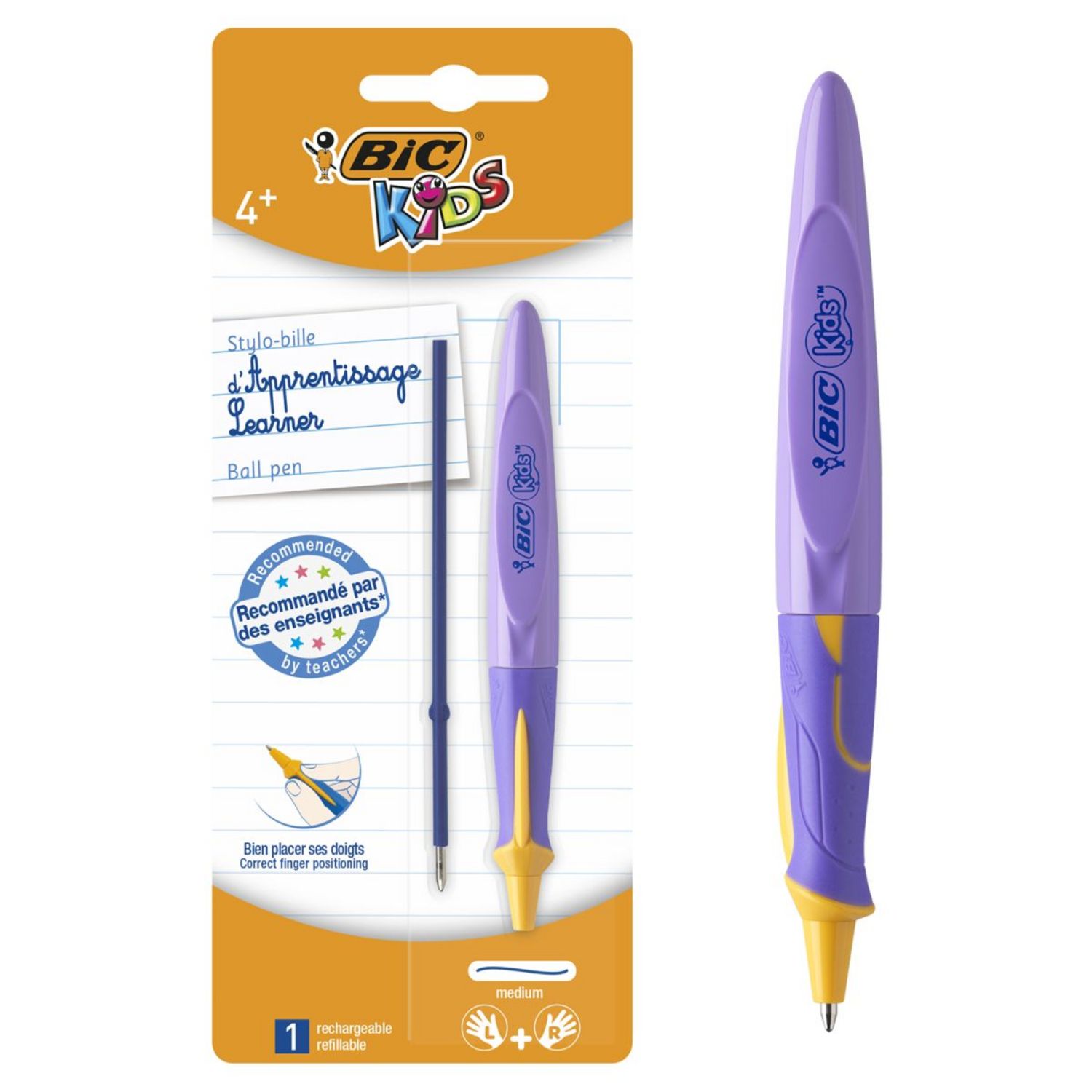 1ER PRIX MEDIUM STYLO BILLE BLEU K111112 - Interdacta