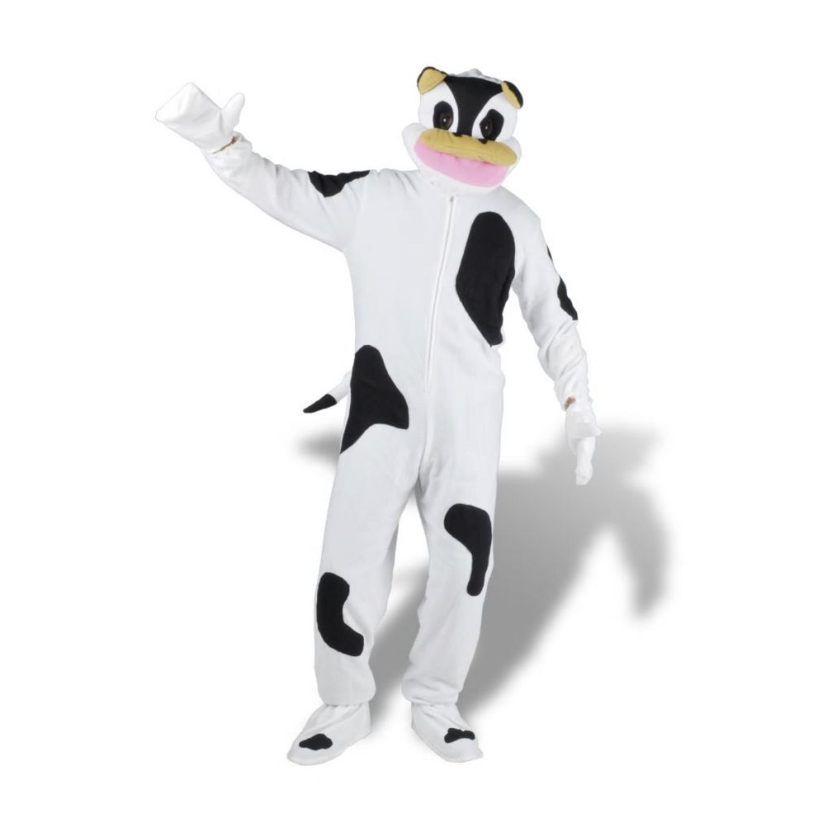 VIDAXL Costume de carnaval mascotte de Vache XL-XXL
