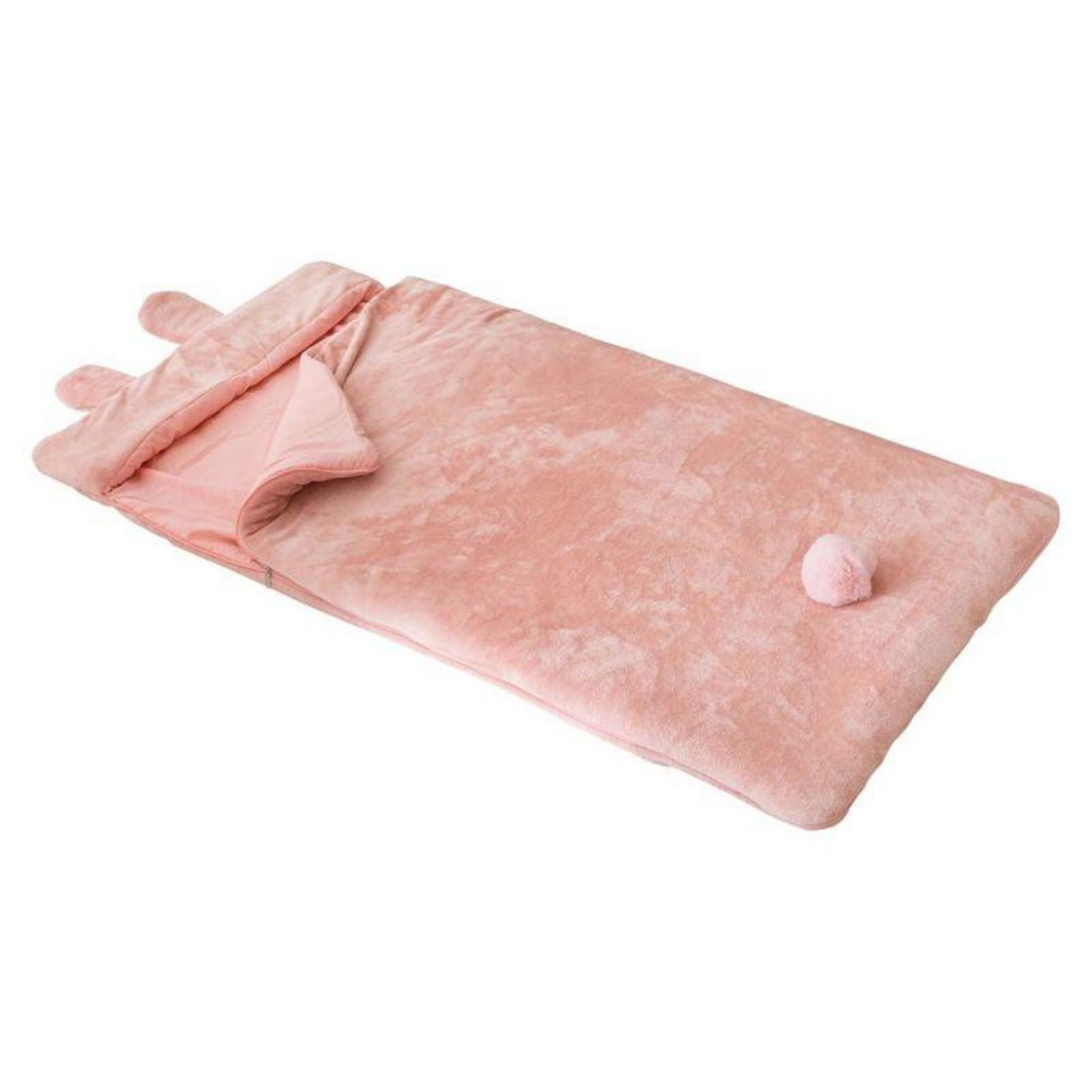 Sac de Couchage Enfant Lapin 70x155cm Rose pas cher Auchan.fr