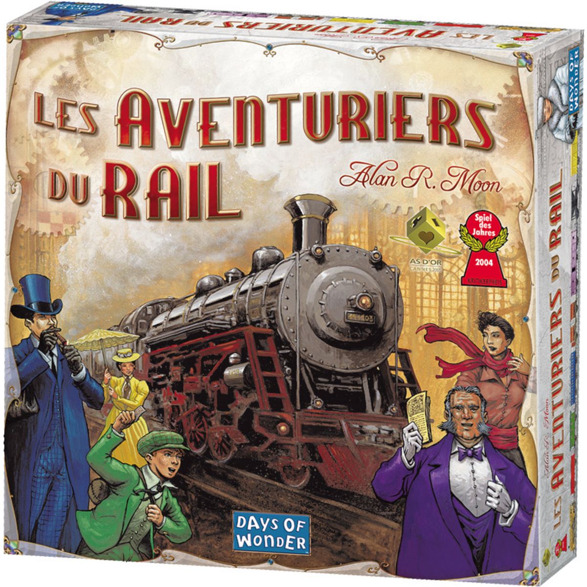 Jeu de stratégie Asmodée Les Aventuriers du rail Express - Jeu de stratégie  - Achat & prix