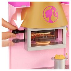 BARBIE Barbie - Le restaurant de Barbie + poupée 