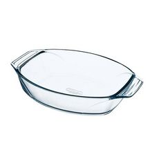 PYREX Plat à four en verre ovale verre 39 x 27 cm IRRESISTIBLE