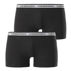 Lot de 2 boxers noirs DIM BO MPK 3D.FLEX (Noir)