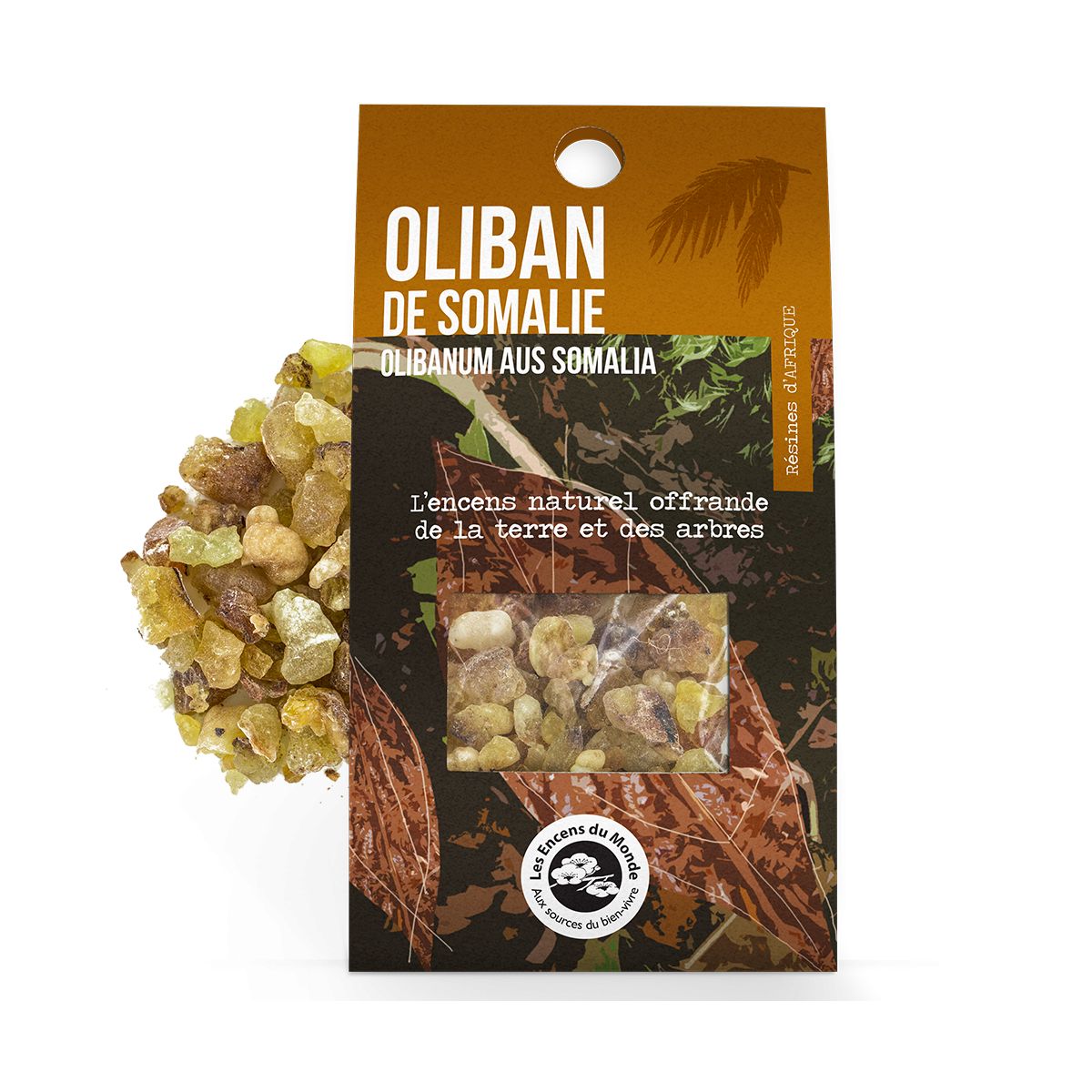 Les Encens du monde Résine d'Oliban de Somalie à brûler 500 g
