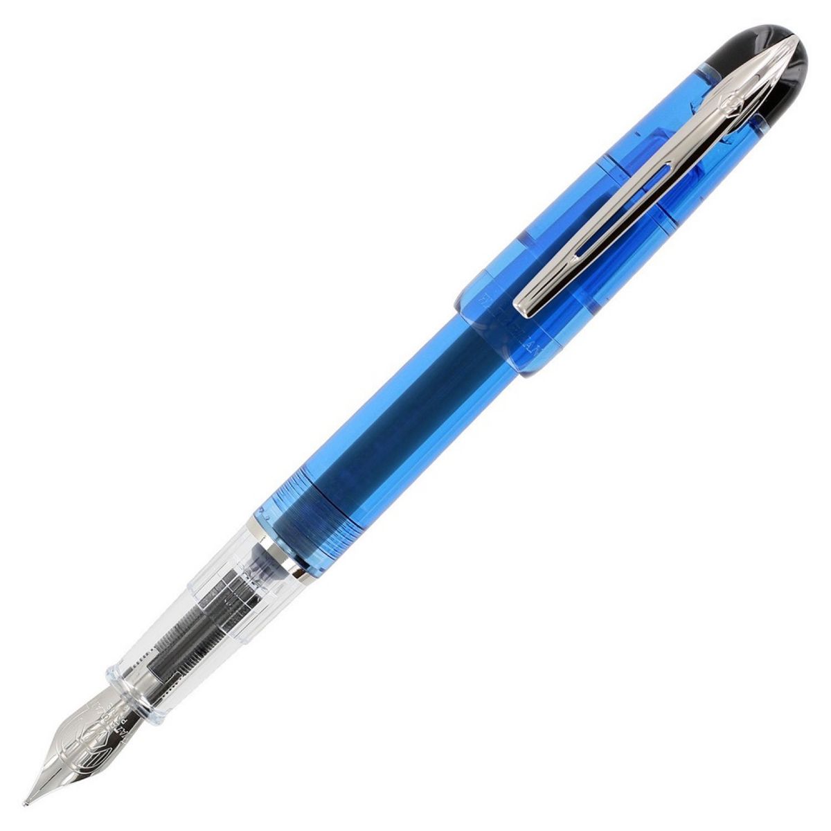 Stylo-plume jpc corps polypropylène pointe métal + 1 cartouche d'encre  bleue effaçable - PAPETERIE/Stylos-plume - uppi