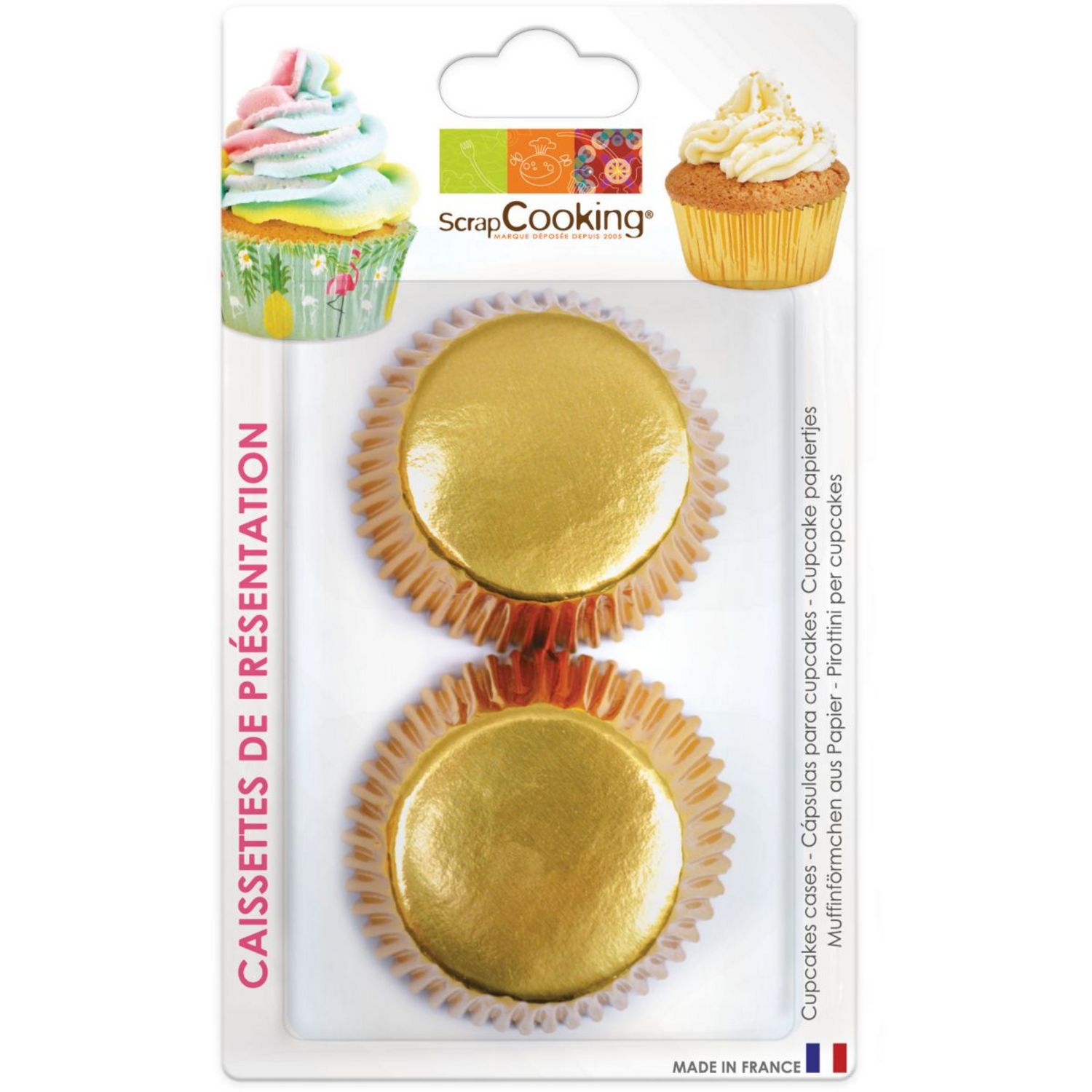 Caissette Muffins X6 + Support Individuel Pas Cher - Lily Cook- La