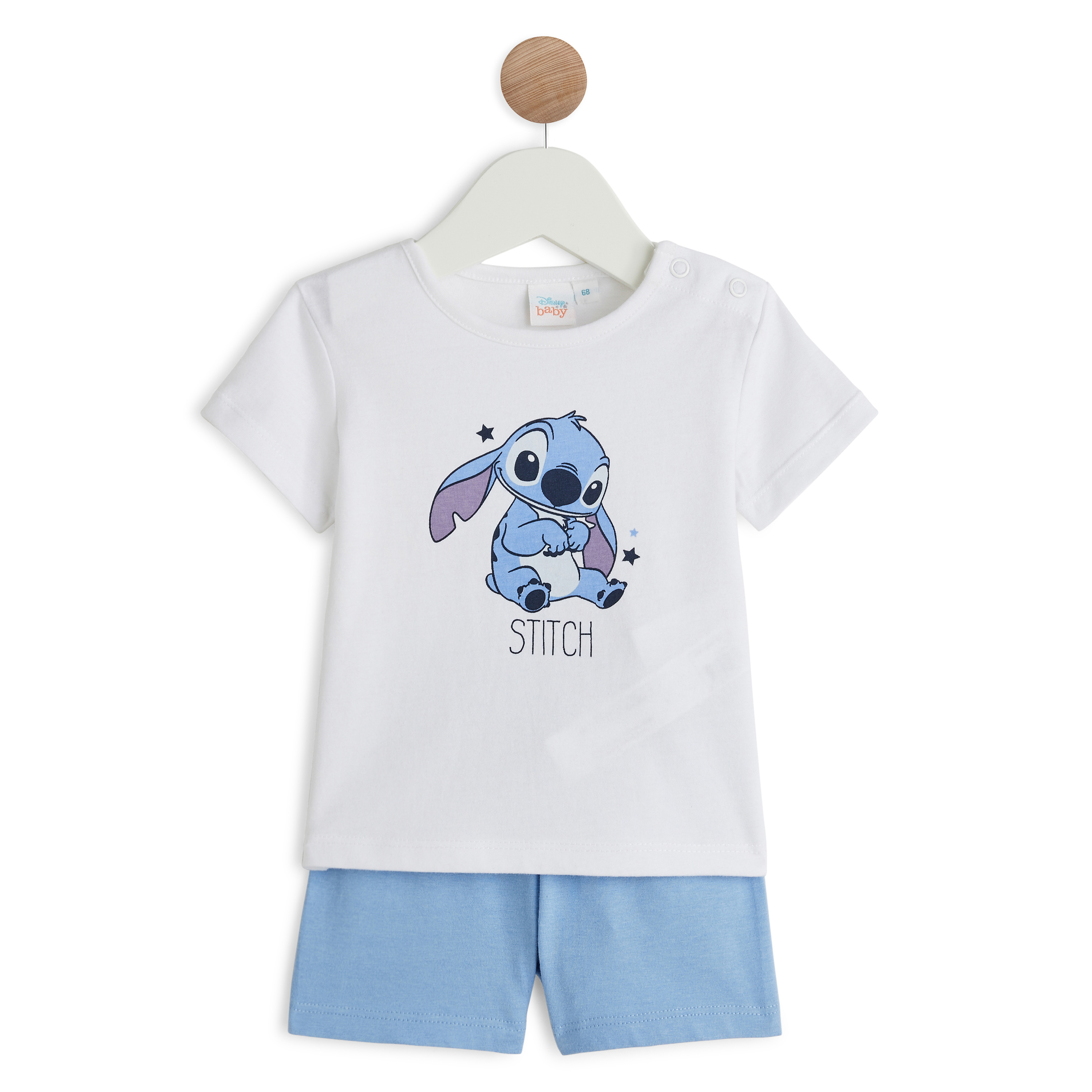 INEXTENSO Pyjashort jersey Stitch bébé mixte pas cher 