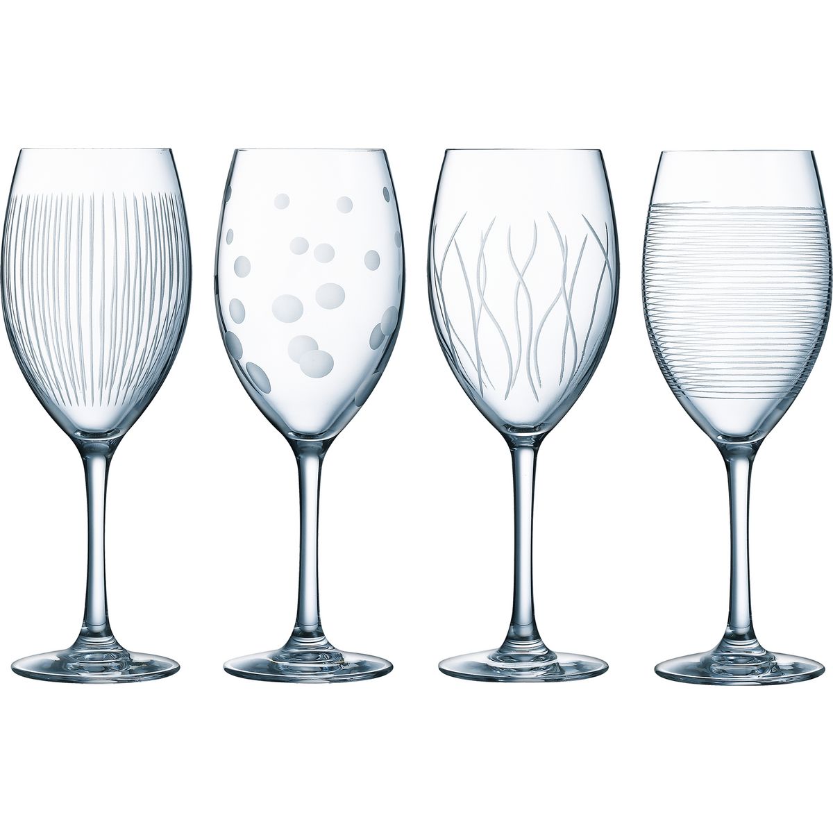 ALINK Lot de 4 verres en verre … curated on LTK