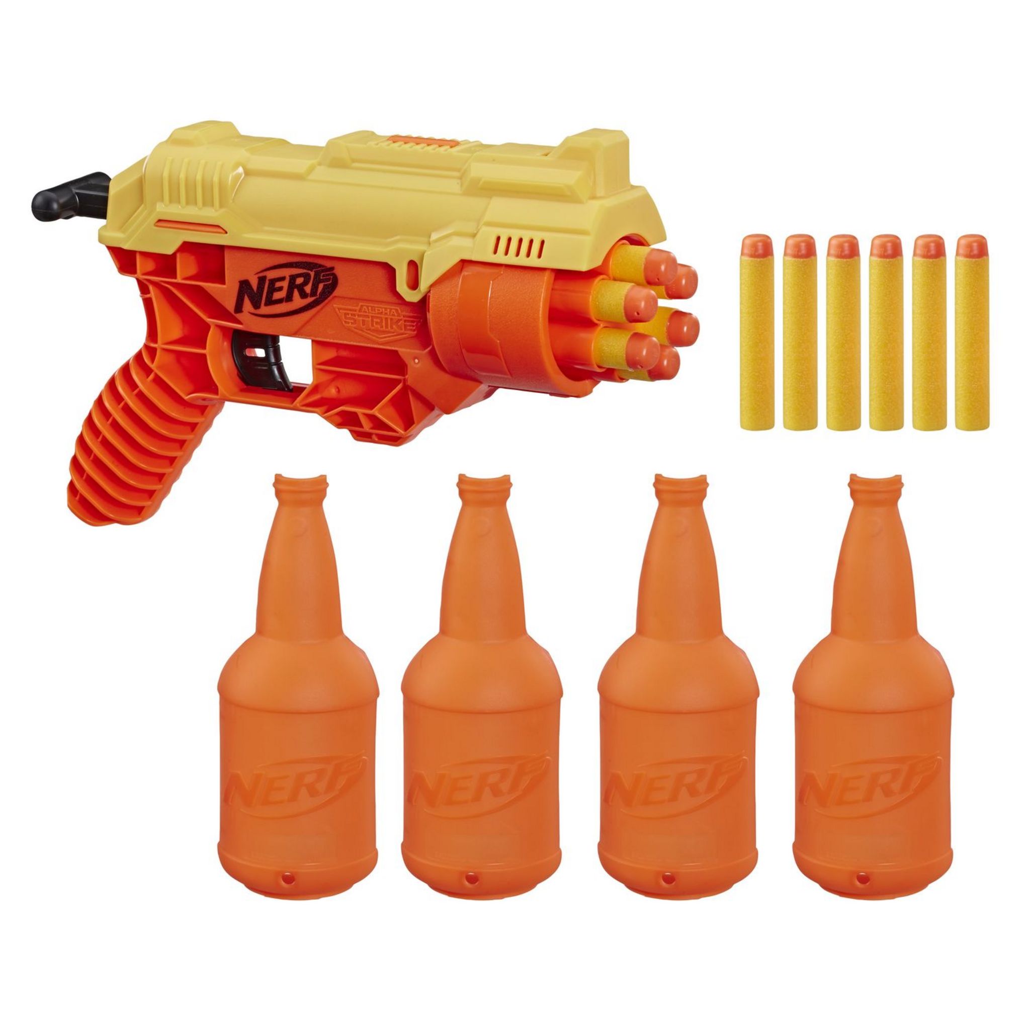 HASBRO Pistolet Nerf Elite 2.0 Commander RD-6 et Fléchettes Nerf Elite  Officielles pas cher 