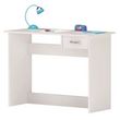 Bureau enfant 1 tiroir L100,6 x H76,4 X P49,2 cm ROSS. Coloris disponibles : Blanc