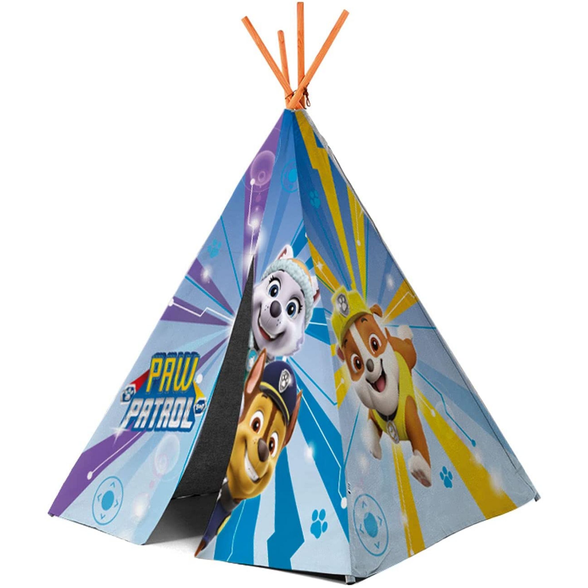 HOMCOM Tente tipi pour enfant avec 2 portes et une fenêtre motif