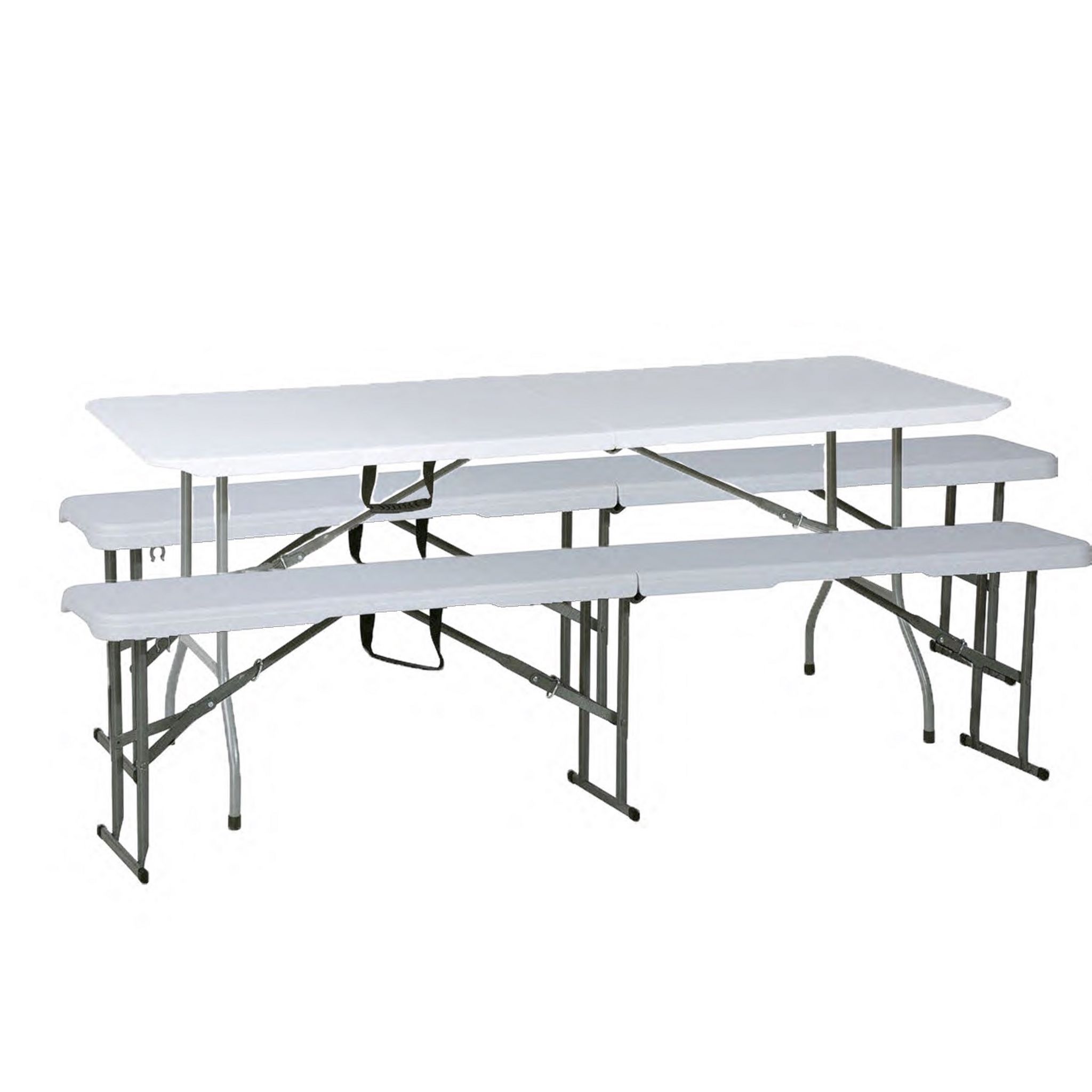 Tables pliantes + banc pliant