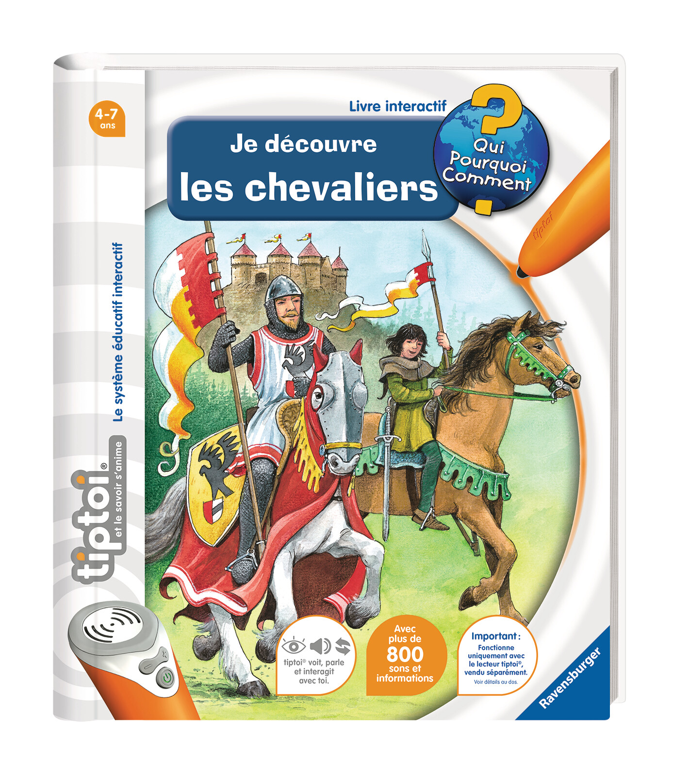 RAVENSBURGER Jeu Tiptoi - Je découvre les dinosaures pas cher 