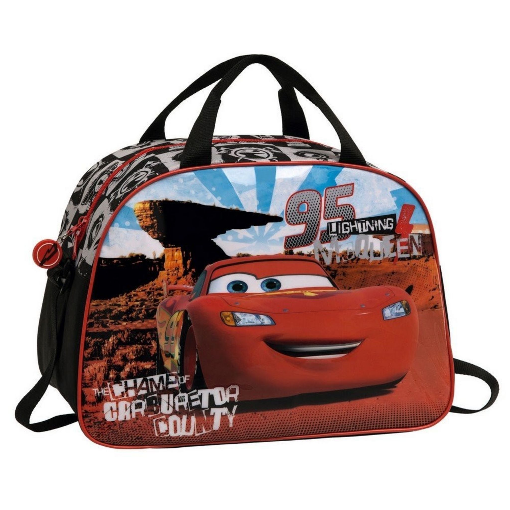 Sac de sport de voyage Disney Cars 40 cm valise pas cher Auchan