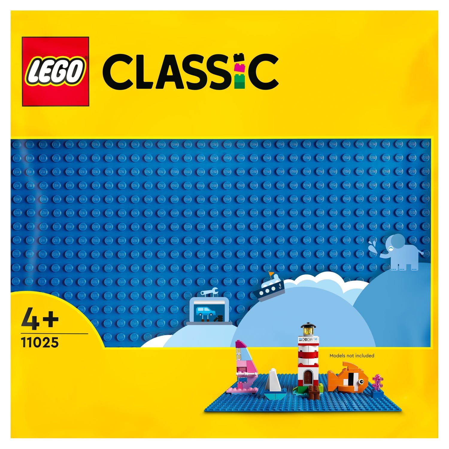 Soldes LEGO Classic - La plaque de base bleue (10714) 2024 au