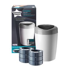 TOMMEE TIPPEE Starter Pack poubelle à couches Simplee Sangenic