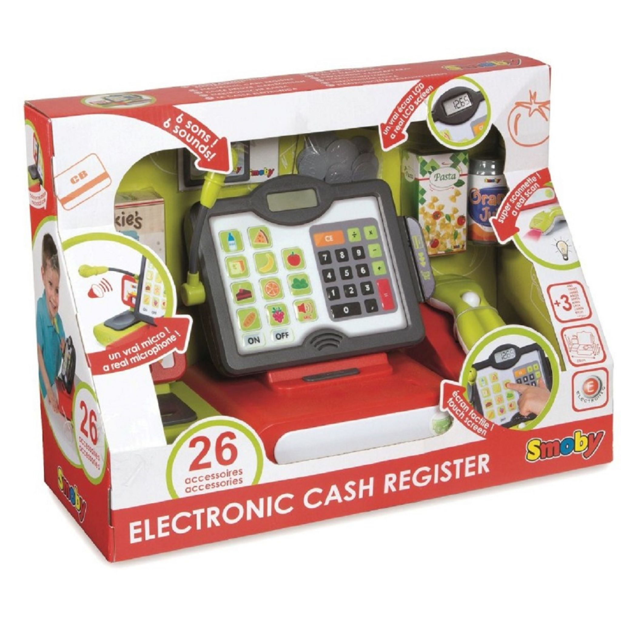 SMOBY Grande caisse enregistreuse