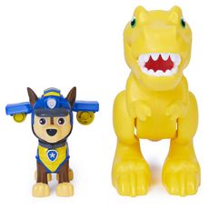 SPIN MASTER Pack de 2 figurines Dino Rescue Pat'Patrouille - Chase