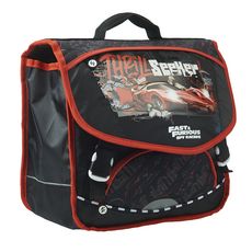 FAST AND FURIOUS Cartable 38 cm CP/CE1/CE2 noir et rouge FAST AND FURIOUS