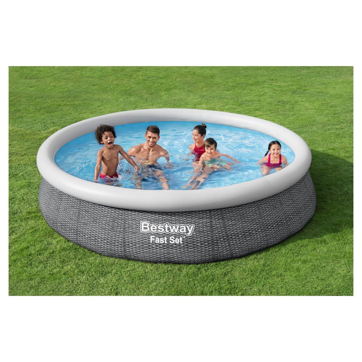 Piscine plus des accessoires - Bestway Fast Set Ronde 305x76 cm